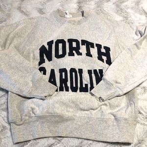 Vintage Champion Reverse Weave North Carolina crewneck sweatshirt size S